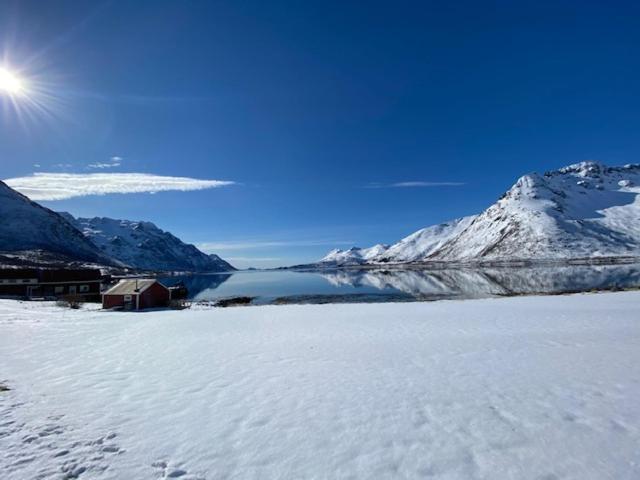 Unique And Charming House At The Foot Of Lofoten'S Highest Mountain Svolvaer Exterior photo